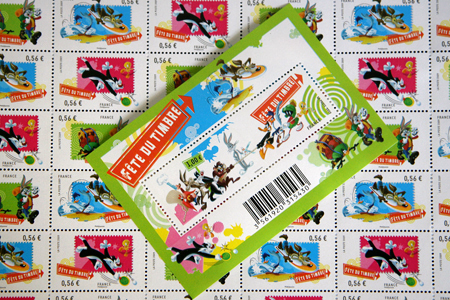 Les timbres de la Fête du timbre 2009