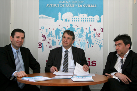 Le député-maire Philippe Nauche a rappelé que les brivistes avaient jusqu'au 28 mars pour donner leur avis sur l'aménagement de l'avenue de Paris et de la Guierle.