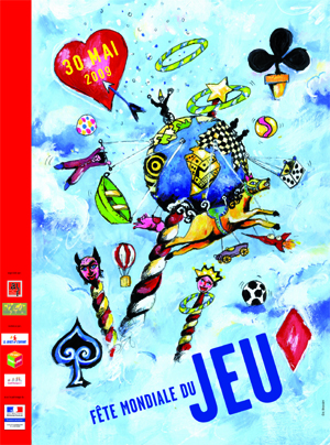 Affiche de la Fête du jeu 2009