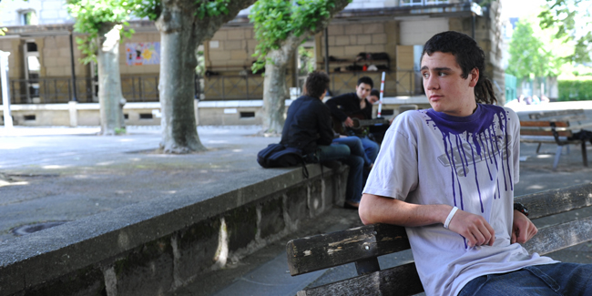 Guillermo Hughes, 16 ans, Argentin, en 1ère S au lycée d'Arsonval