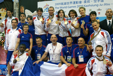 L'équipe de France remporte 8 médailles dont 4 d'or aux jeux mondiaux 2009