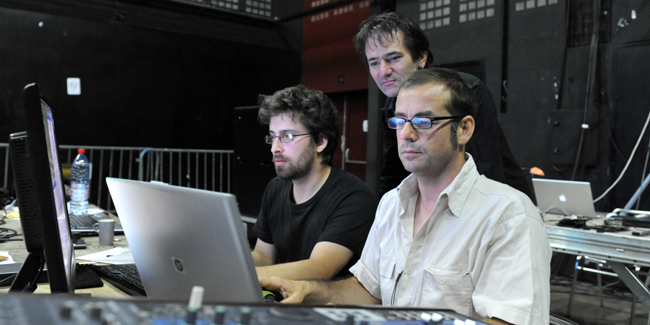 Mathieu le Roth Gentil, Miguel Araujo et Thierry Vareille