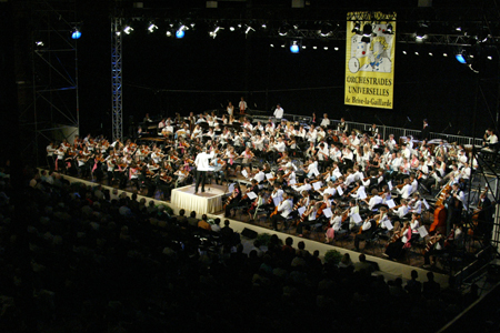 Orchestrades, concert du soir. Photo archives Diarmid Courrèges