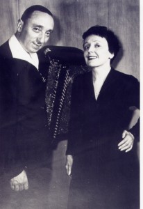 Edith Piaf et Marc Bonnel à Montréal-1954