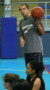 L'entraîneur Marc Brandy