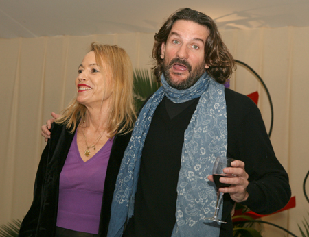 Laure Adler et Frédéric Beigbeder