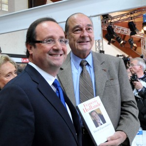 Jacques Chirac et François Hollande