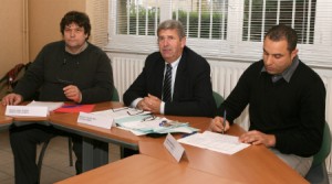 Etienne Patier, Francis Soutric et Ahmed Menasri