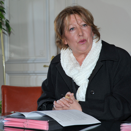 Martine Audebert, vice-présidente de l'Agglo chargée de la Politique de la ville