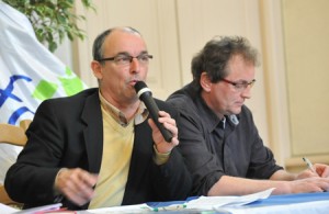 Jacques Bertrand et Alain Nocus du CDPE de la Corrèze