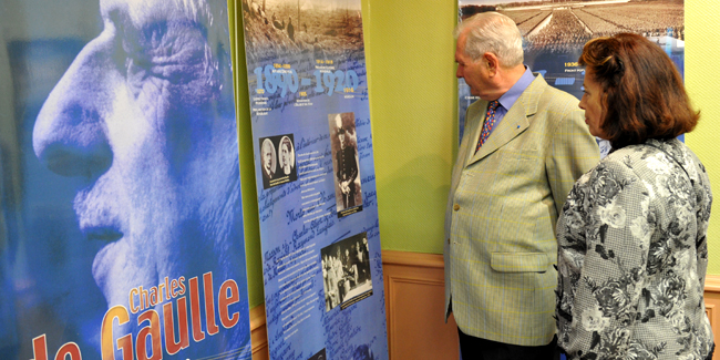 Le centre Michelet accueille une exposition sur Charles de Gaulle