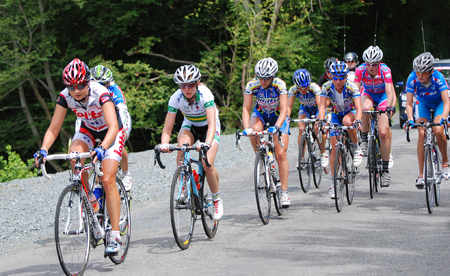 Tour international cycliste féminin 2009. Photo archives vélo19