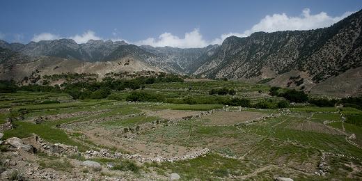Déploiement dans le nord de la vallée d'Uzbeen. Pamir XXIII, AFGHANISTAN. Photos 126RI.