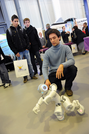 le robot Nao qu'étudie le lycée Turgot de Limoges