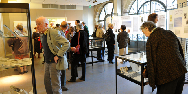 Inauguration de l'exposition sur Henry de Jouvenel aux archives municipales de Brive