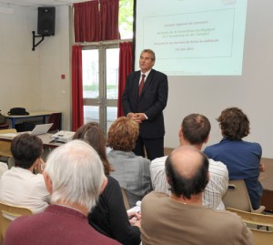 Jean-Paul Denanot a accueilli les participants brivistes aux Assises de la transition écologique de l'économie et de l'emploi