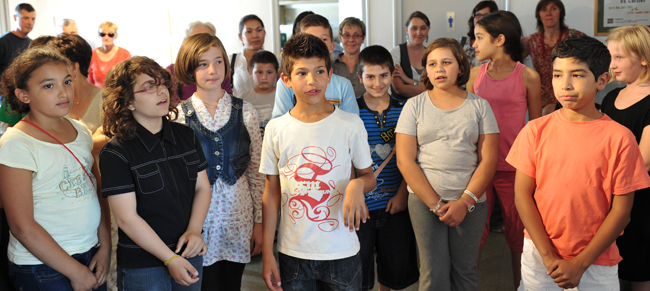 Les enfants de Marie Curie exposent à Jacques Cartier