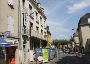 L'immeuble Caramigeas, rue Masséant, qui accueillera Brive Mag, la culture et les sports