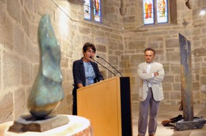 Inauguration par Françoise Gautry, maire adjoint en charge des affaires culturelles