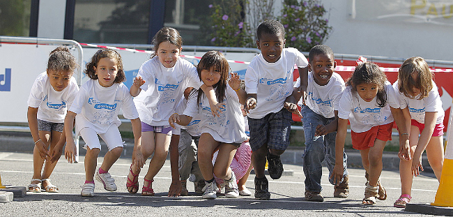 Kids fitdays for Unicef. Photo DR