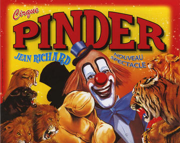 Cirque Pinder affiche