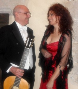 Helmut Gerhardt et la soprano Kate Ladner. DR