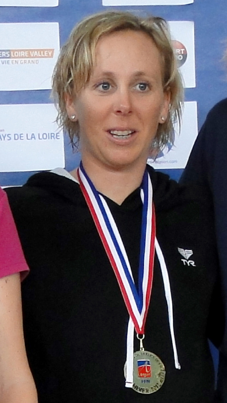 La médaillée à Angers. DR
