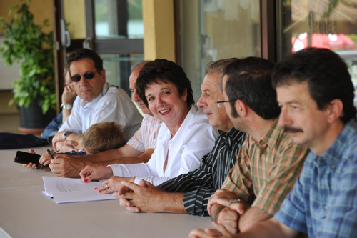 Patricia Bordas et les élus se réjouissent de l'arrivée de cet événement