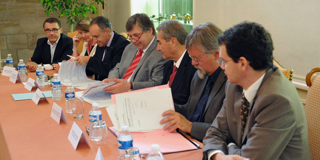 La Ville, les financeurs et les exploitants ont signé une convention récemment en mairie de Brive