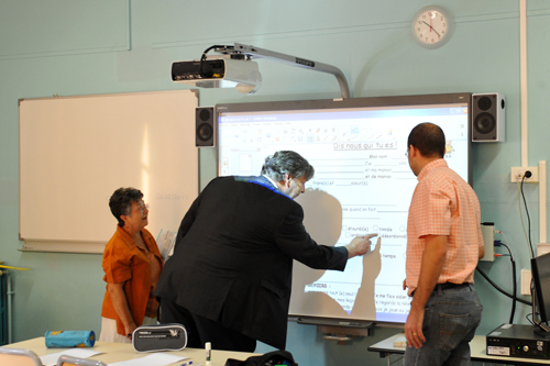 L'école primaire Paul de Salvandy entièrement équipé en tableau numérique