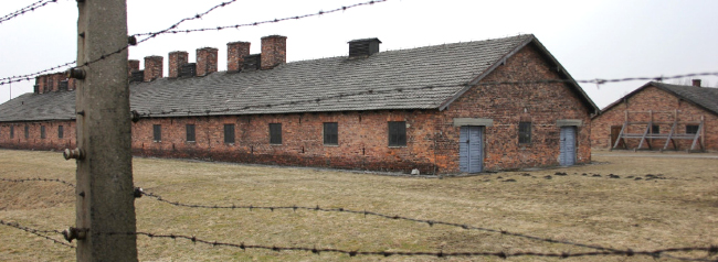 Auschwitz Birkenau baraquements Pano