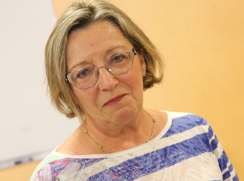 Madeleine Antoine, présidente de la section Brive Corrèze de la ligue des droits de l'homme