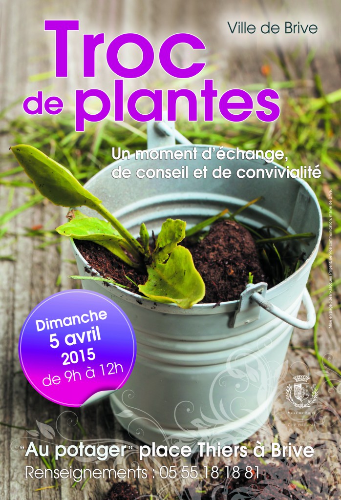 Affiche Troc de Plantes 2015 - 5