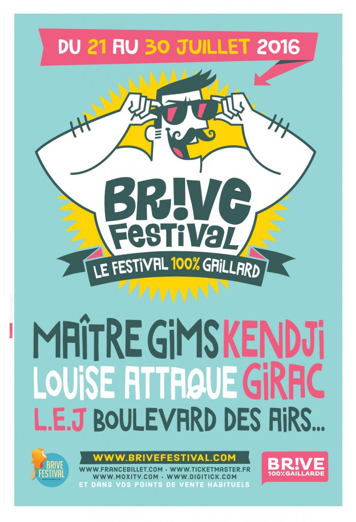 Affiche Brive Festival 2016