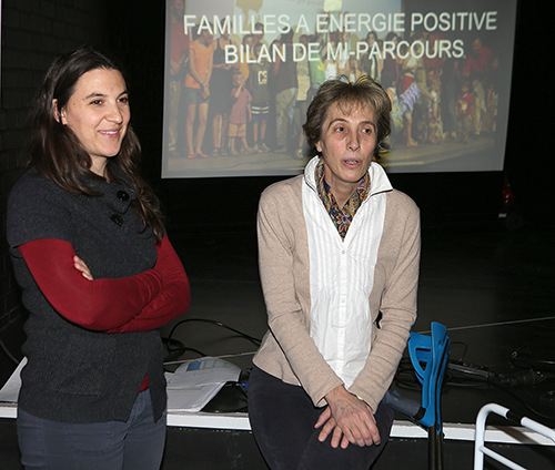 L'animatrice Marylène Vales et la conseillère communautaire Hélène Lacroix